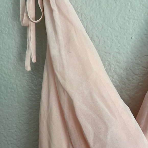 Dance the Night Away Blush Pink Backless Maxi Dress - Picture 8 of 10